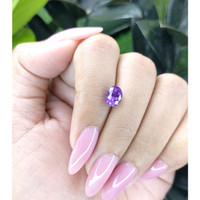 1.83 Ct. Purple Sapphire from Tanzania Life Style