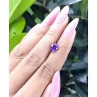 1.83 Ct. Purple Sapphire from Tanzania Life Style