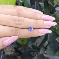 1.27 Ct. Blue Sapphire from Tanzania Life Style