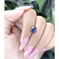 2.38 Ct. Bluish Purple Sapphire from Tanzania Life Style