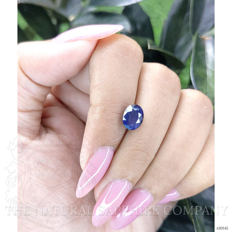 2.38 Ct. Bluish Purple Sapphire from Tanzania