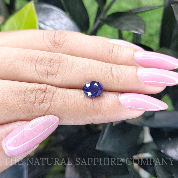 2.38 Ct. Bluish Purple Sapphire from Tanzania