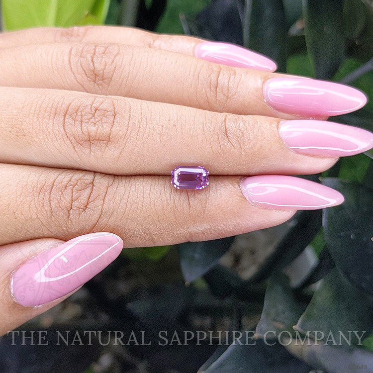 1.50 Ct. Purple Sapphire from Tanzania