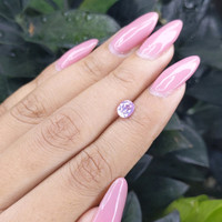 1.01 Ct. Purplish Pink Sapphire from Ceylon (Sri Lanka) Life Style
