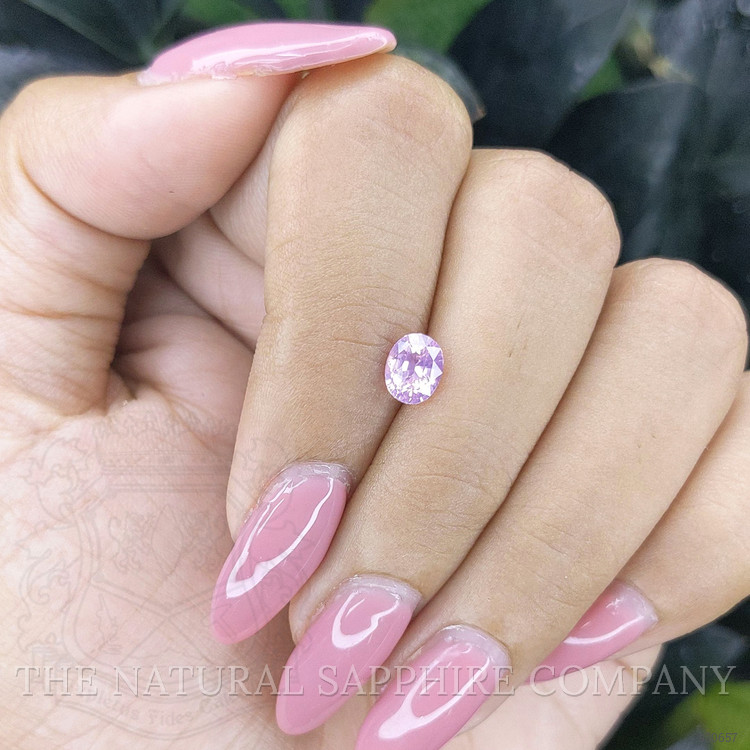 1.01 Ct. Purplish Pink Sapphire from Ceylon (Sri Lanka)