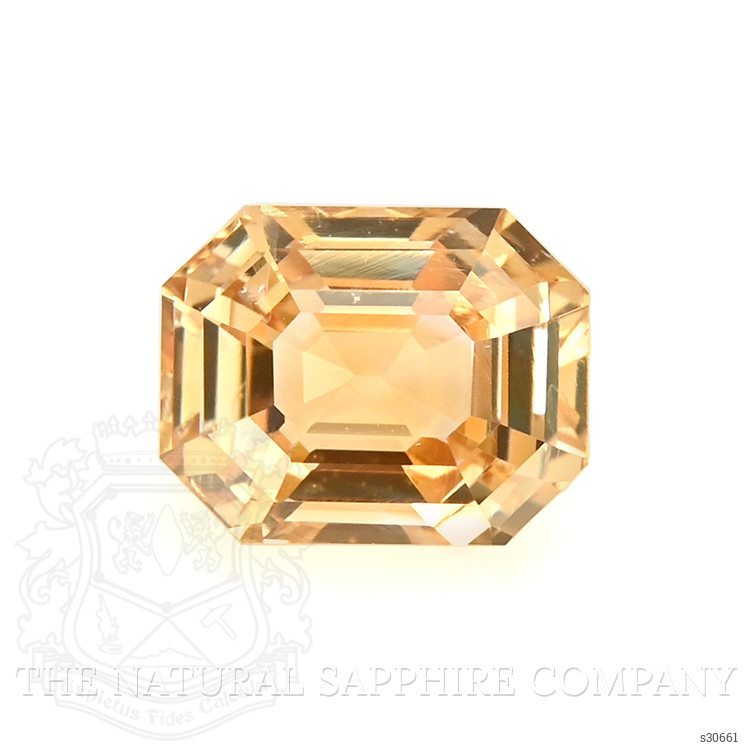 3.04 Ct. Peach Sapphire from Ceylon (Sri Lanka)