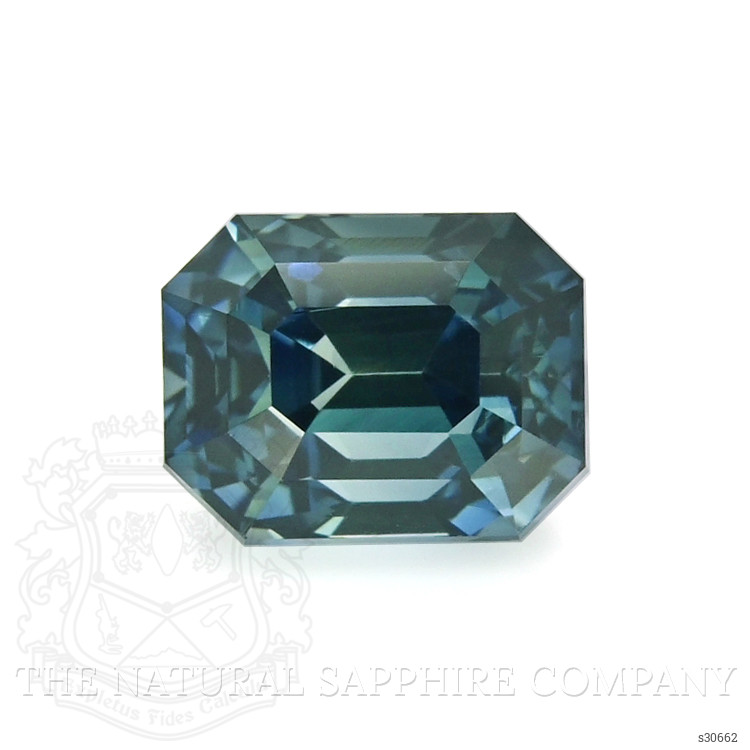 1.58 Ct. Greenish Blue Sapphire from Madagascar