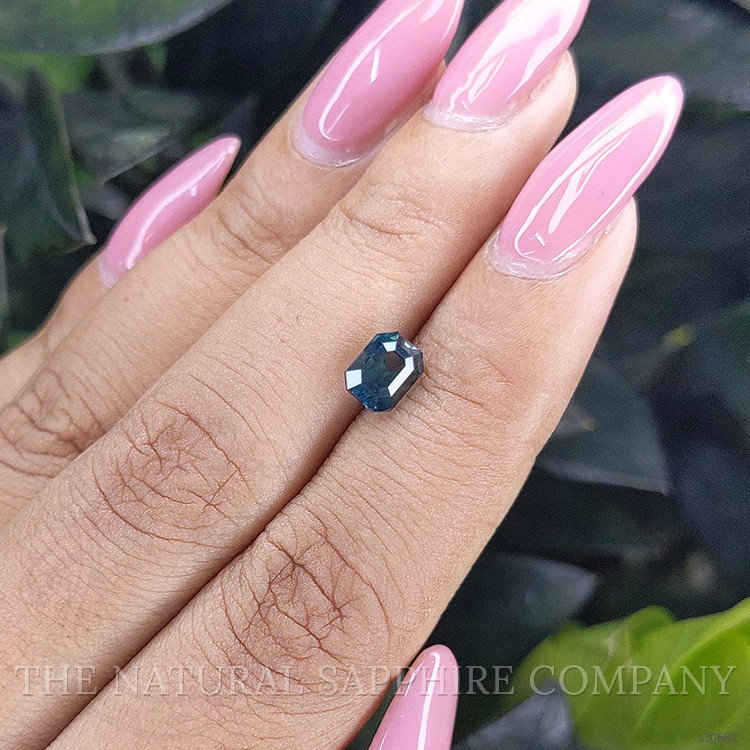 1.58 Ct. Greenish Blue Sapphire from Madagascar