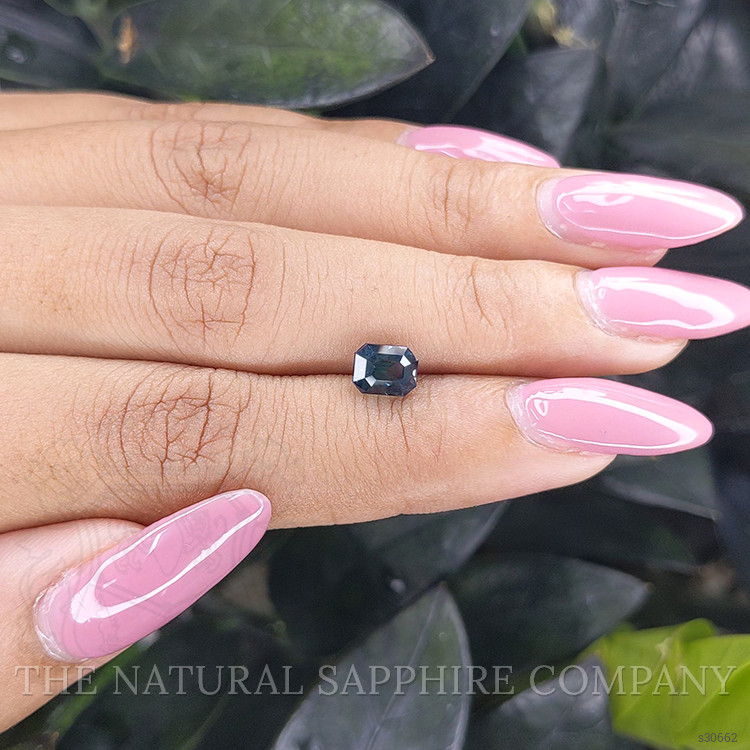 1.58 Ct. Greenish Blue Sapphire from Madagascar