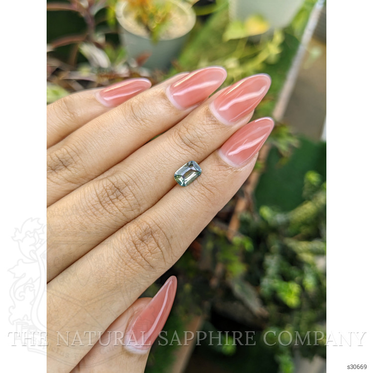 1.09 Ct. Yellowish Green Sapphire from Madagascar