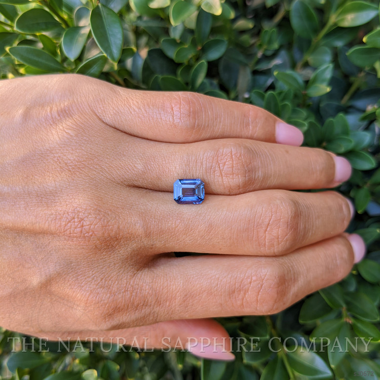 2.04 Ct. Purple Sapphire from Ceylon (Sri Lanka)