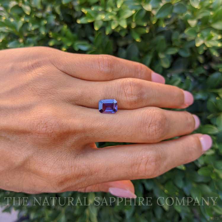 2.02 Ct. Purple Sapphire from Ceylon (Sri Lanka)