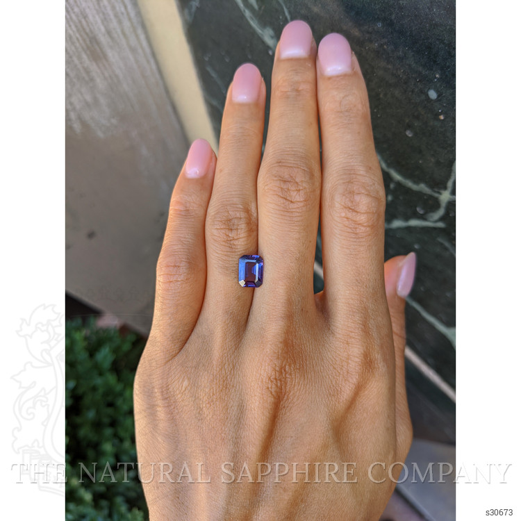 2.02 Ct. Purple Sapphire from Ceylon (Sri Lanka)
