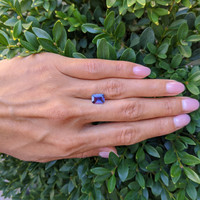 2.02 Ct. Purple Sapphire from Ceylon (Sri Lanka) Life Style