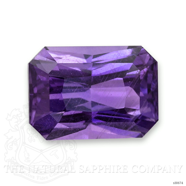2.98 Ct. Purple Sapphire from Ceylon (Sri Lanka)