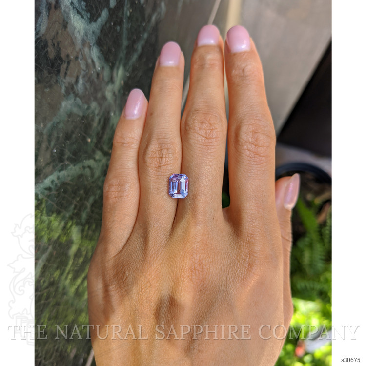 3.22 Ct. Purple Sapphire from Ceylon (Sri Lanka)