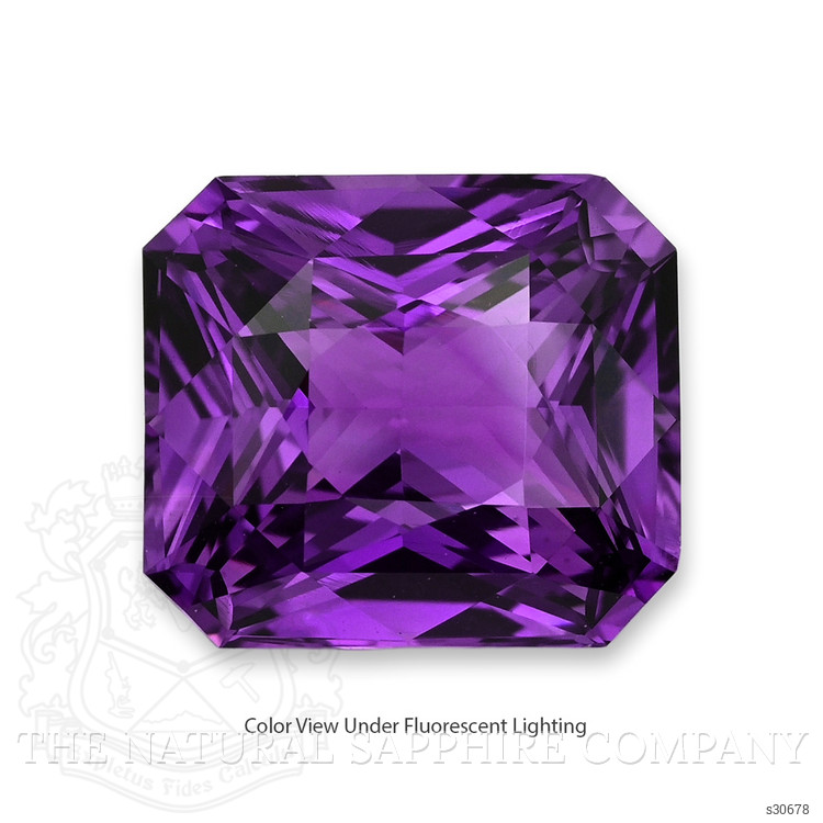 4.08 Ct. Purple Sapphire from Ceylon (Sri Lanka)