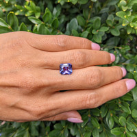 4.08 Ct. Purple Sapphire from Ceylon (Sri Lanka) Life Style