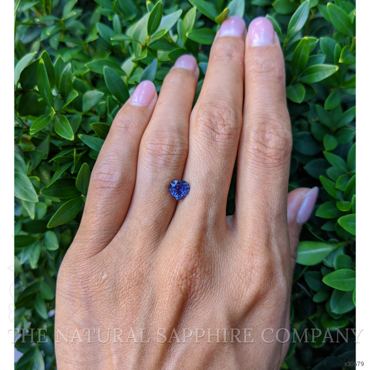 1.46 Ct. Purple Sapphire from Ceylon (Sri Lanka)