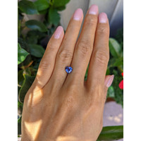 1.46 Ct. Purple Sapphire from Ceylon (Sri Lanka) Life Style