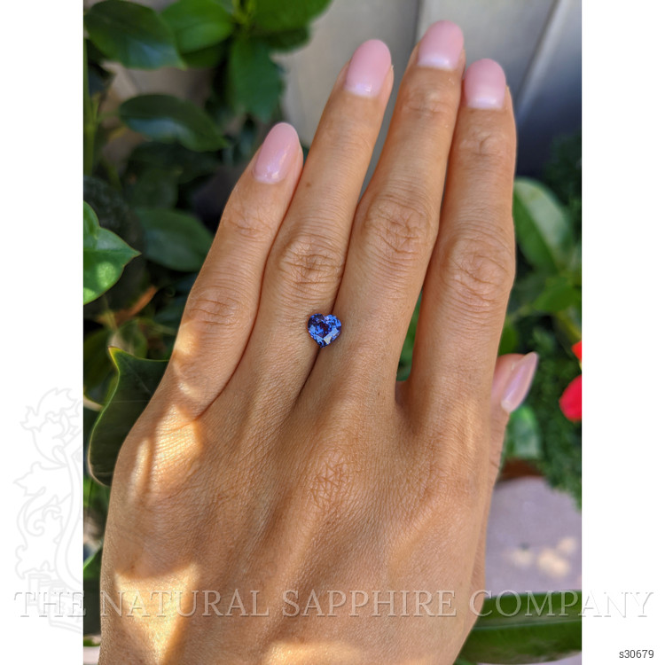 1.46 Ct. Purple Sapphire from Ceylon (Sri Lanka)