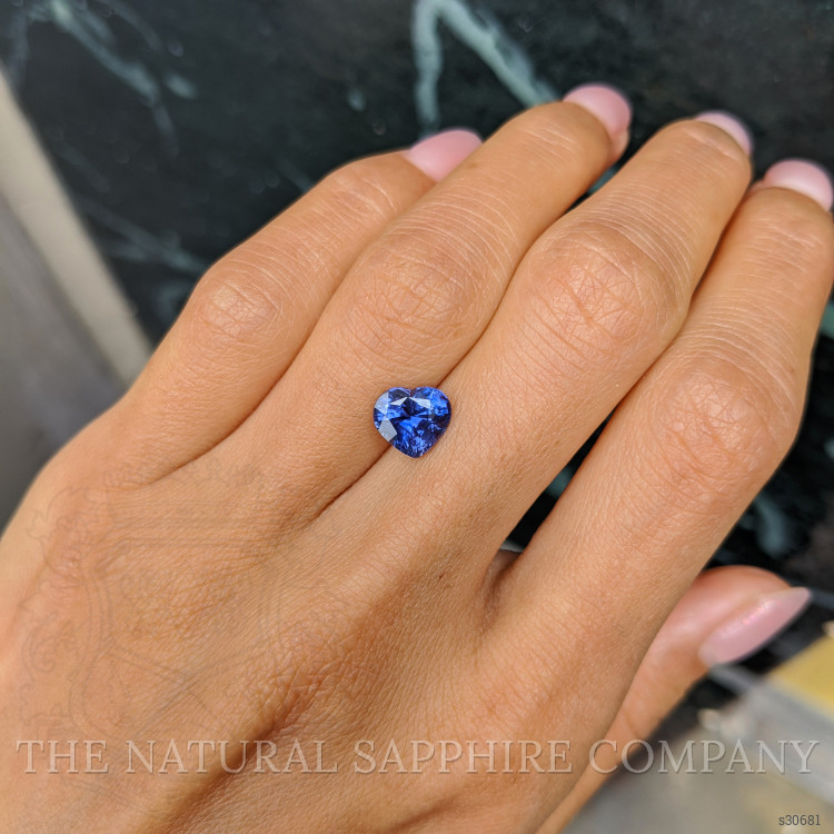 2.14 Ct. Purple Sapphire from Ceylon (Sri Lanka)