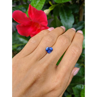 2.14 Ct. Purple Sapphire from Ceylon (Sri Lanka) Life Style