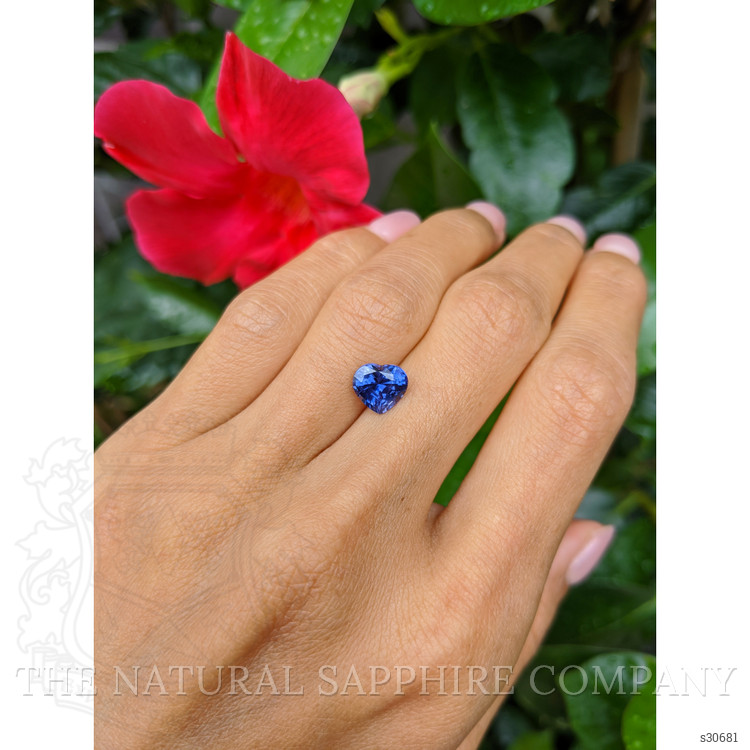 2.14 Ct. Purple Sapphire from Ceylon (Sri Lanka)