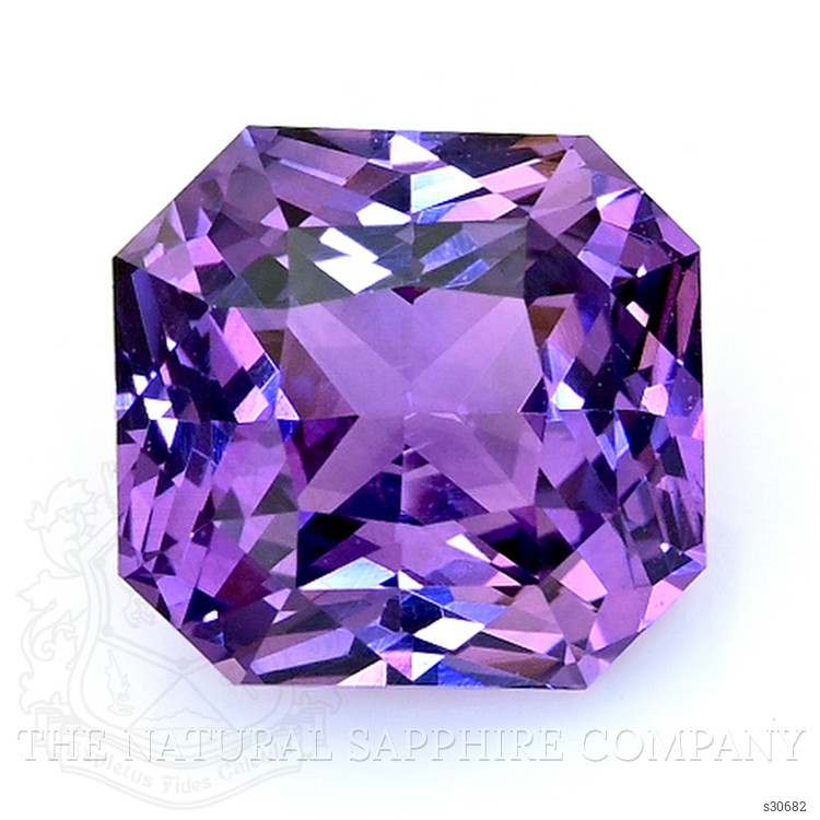 2.51 Ct. Purple Sapphire from Ceylon (Sri Lanka)