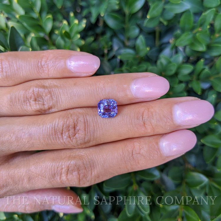 2.51 Ct. Purple Sapphire from Ceylon (Sri Lanka)