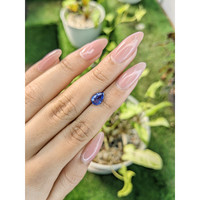 1.26 Ct. Blue Sapphire from Ceylon (Sri Lanka) Life Style
