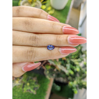 1.21 Ct. Blue Sapphire from Ceylon (Sri Lanka) Life Style