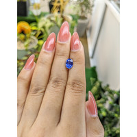 1.79 Ct. Blue Sapphire from Ceylon (Sri Lanka) Life Style
