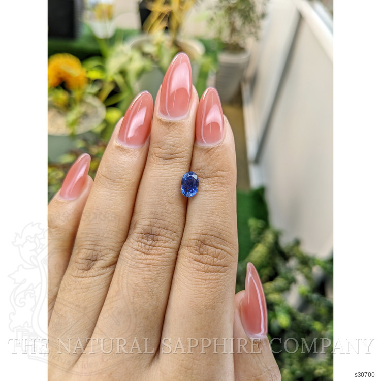 1.48 Ct. Blue Sapphire from Ceylon (Sri Lanka)