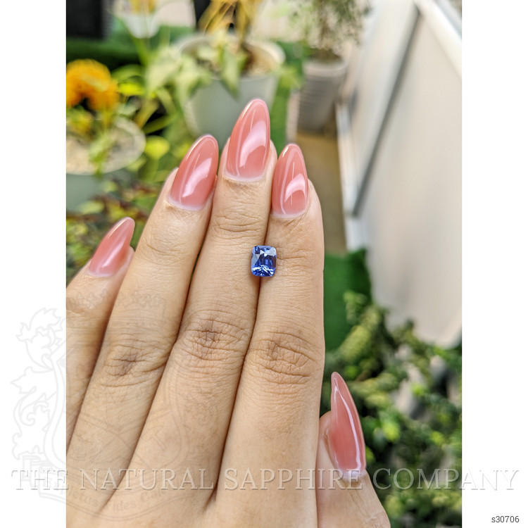 1.52 Ct. Blue Sapphire from Ceylon (Sri Lanka)