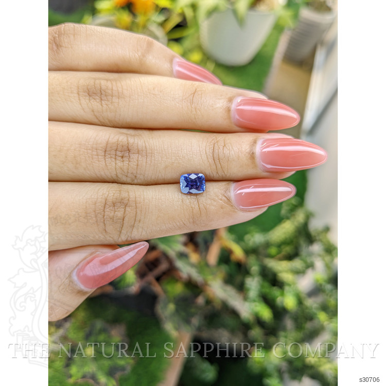 1.52 Ct. Blue Sapphire from Ceylon (Sri Lanka)