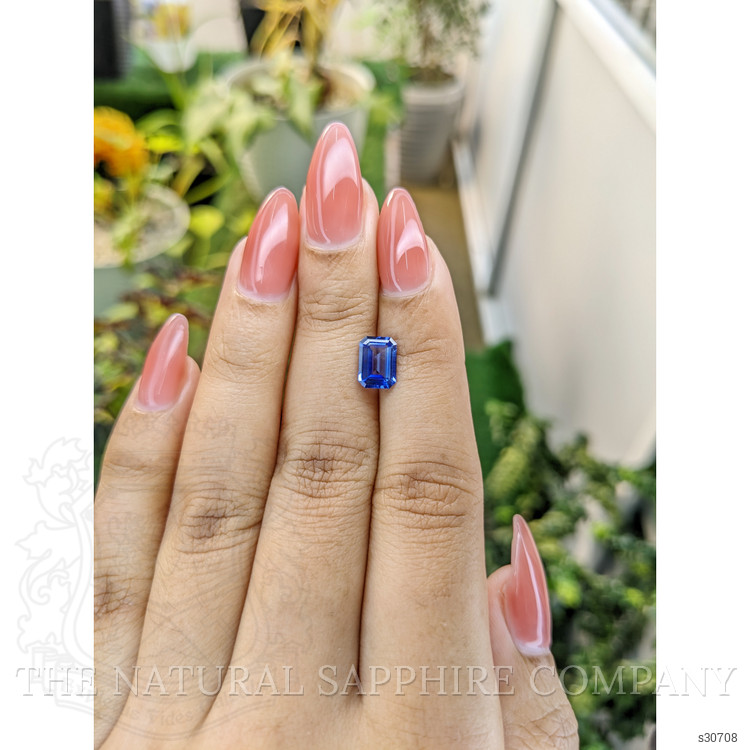 1.56 Ct. Blue Sapphire from Ceylon (Sri Lanka)