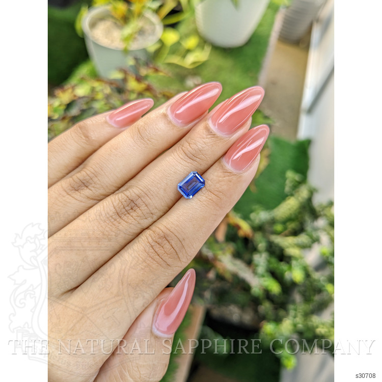 1.56 Ct. Blue Sapphire from Ceylon (Sri Lanka)