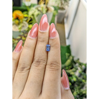 1.26 Ct. Blue Sapphire from Ceylon (Sri Lanka) Life Style