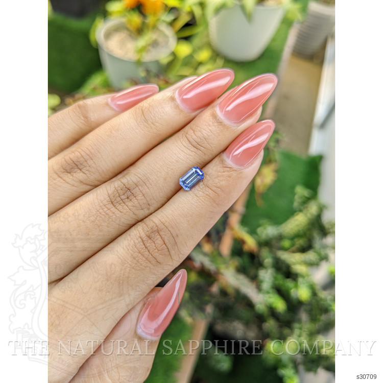 1.26 Ct. Blue Sapphire from Ceylon (Sri Lanka)