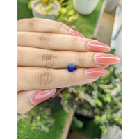 1.59 Ct. Blue Sapphire from Ceylon (Sri Lanka) Life Style