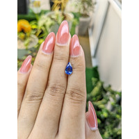 1.86 Ct. Blue Sapphire from Ceylon (Sri Lanka) Life Style