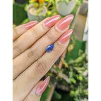 1.86 Ct. Blue Sapphire from Ceylon (Sri Lanka) Life Style