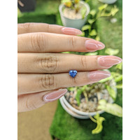 1.23 Ct. Blue Sapphire from Ceylon (Sri Lanka) Life Style