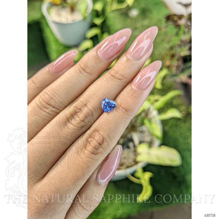 1.52 Ct. Blue Sapphire from Ceylon (Sri Lanka)