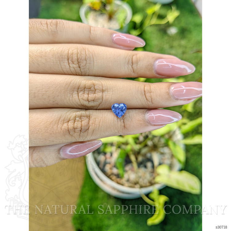 1.52 Ct. Blue Sapphire from Ceylon (Sri Lanka)
