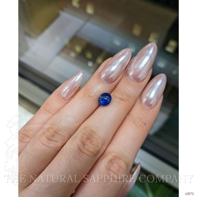 2.50 Ct. Blue Star Sapphire from Burma (Myanmar)