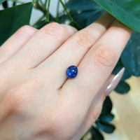 2.50 Ct. Blue Star Sapphire from Burma (Myanmar) Life Style