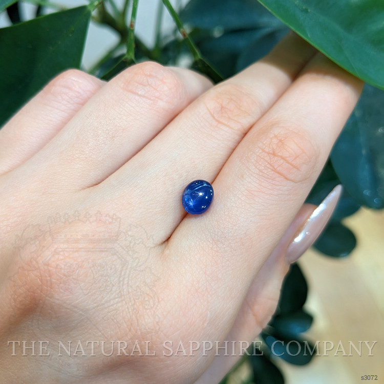 2.50 Ct. Blue Star Sapphire from Burma (Myanmar)