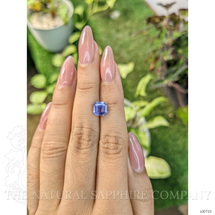 2.18 Ct. Violet Sapphire from Ceylon (Sri Lanka)